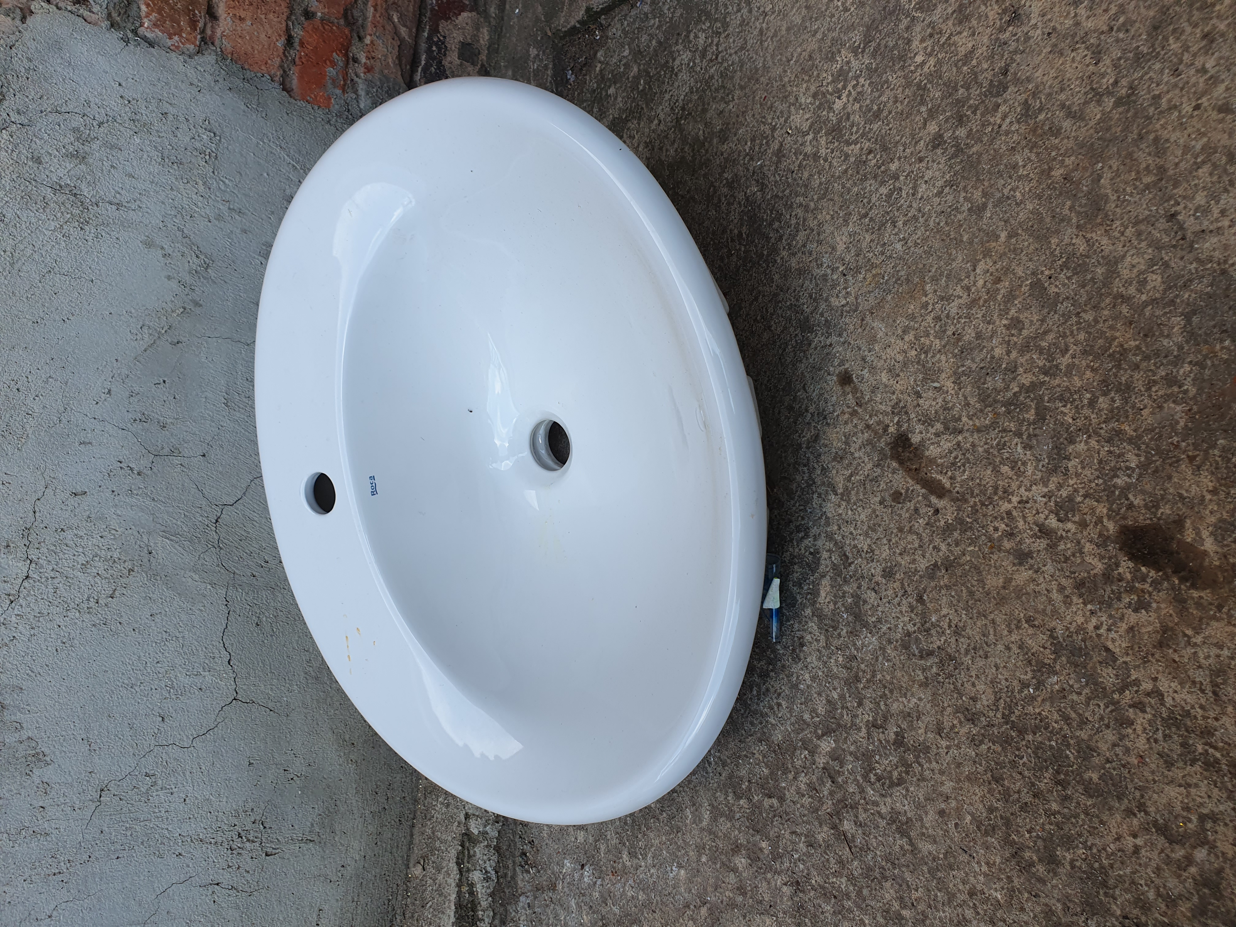 lavamanos ceramica blanca 55x47 1u.